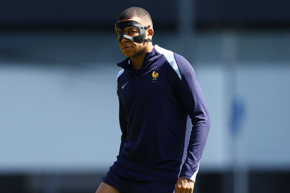 Striker timnas Prancis, Kylian Mbappe/Reuters