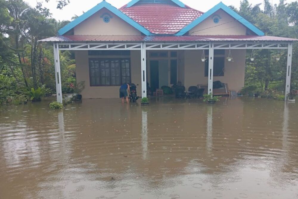  Banjir di Morowali, Luapan Sungai dan Pasang Paksa Warga Mengungsi