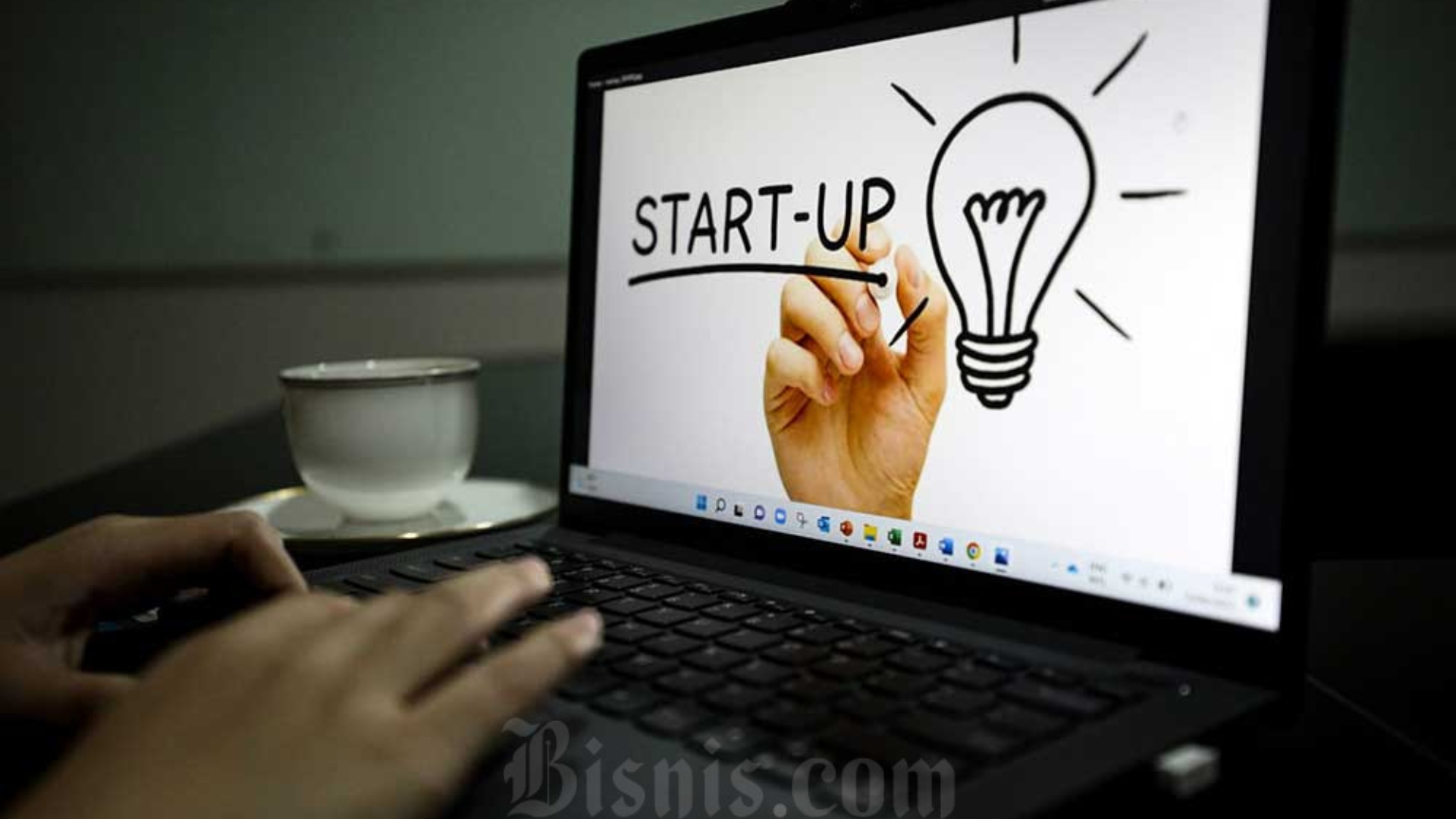 Ilustrasi Startup. Bisnis/Arief Hermawan P