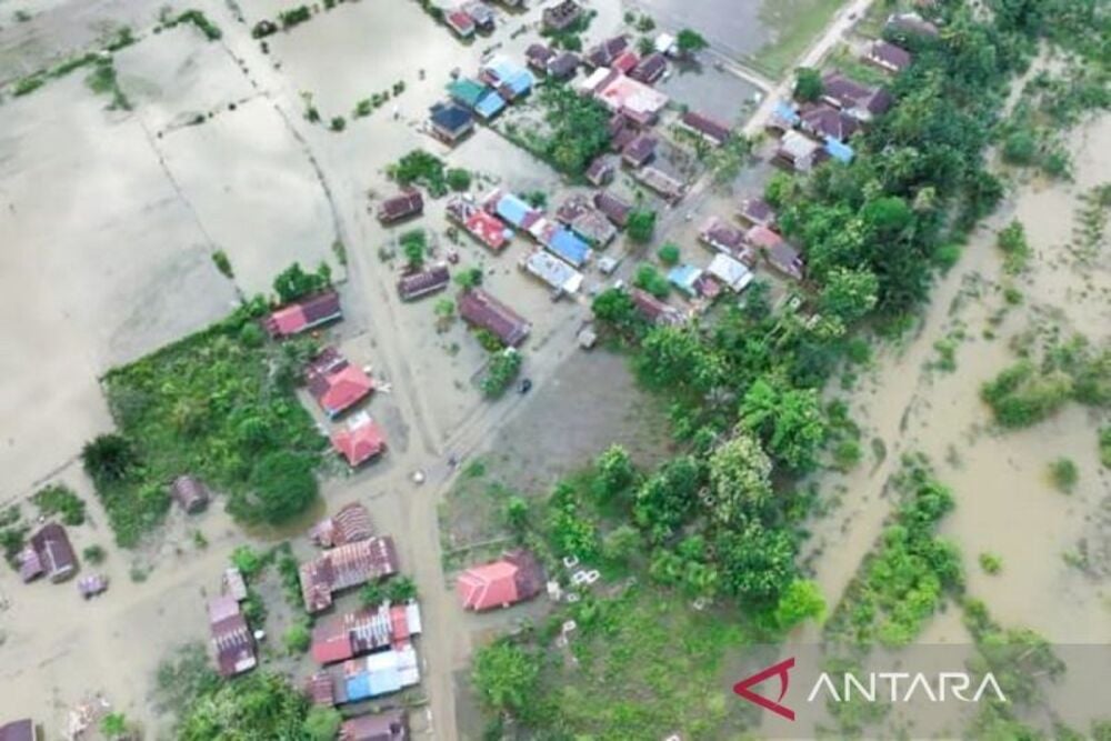  Banjir dan Tanah Longsor Berdampak ke Enam Desa di Sulawesi Tenggara