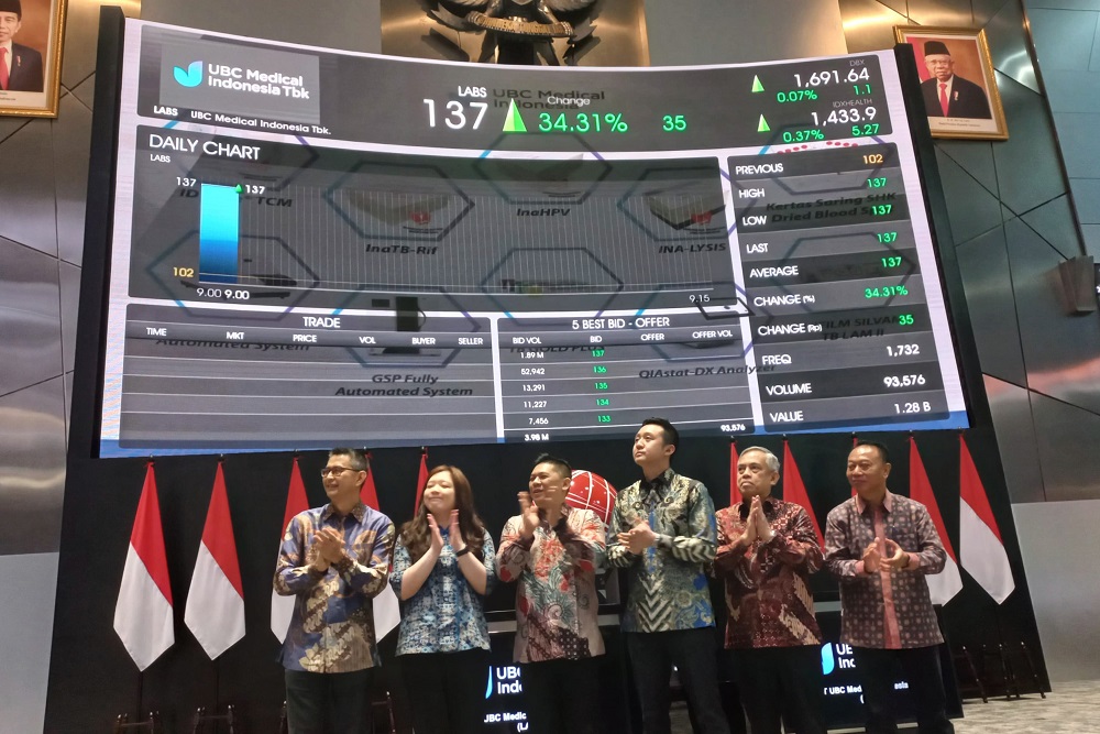  UBC Medical (LABS) Bidik Pendapatan Rp300 Miliar Usai Sahamnya IPO