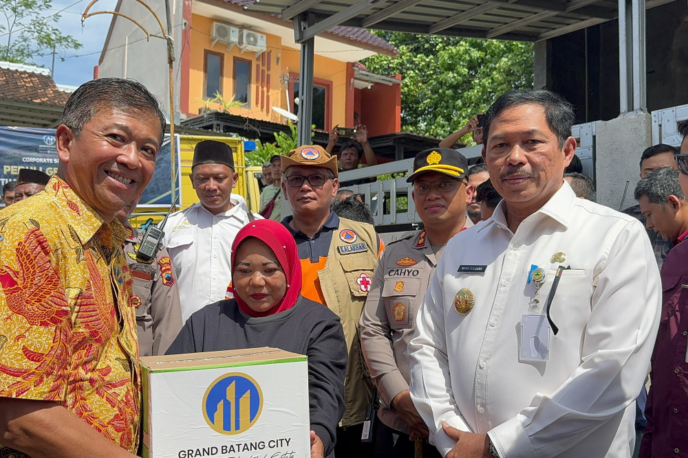  KITB Bantu Korban Gempa Batang
