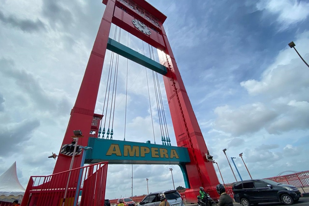  Wisata Menara Jembatan Ampera Ditargetkan Launching Awal Tahun Depan