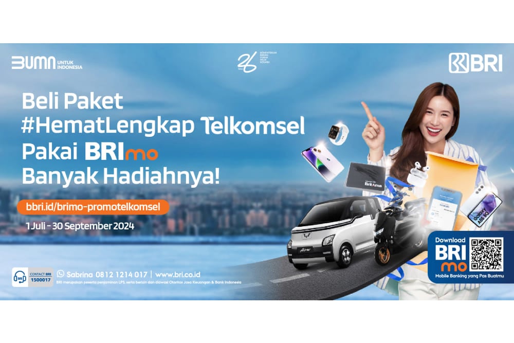  Mau Dapat Wuling Air EV? Beli Paket #HematLengkap Telkomsel via BRImo!