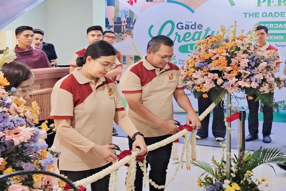  Menkeu Resmikan The Gade Creative Lounge di PKN STAN