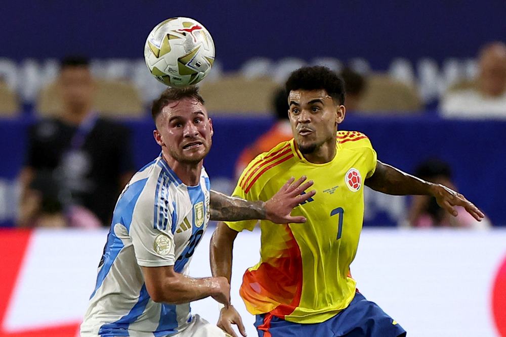  Hasil Argentina vs Kolombia: Laga Berjalan Keras, Skor Masih Seri (Babak 1)