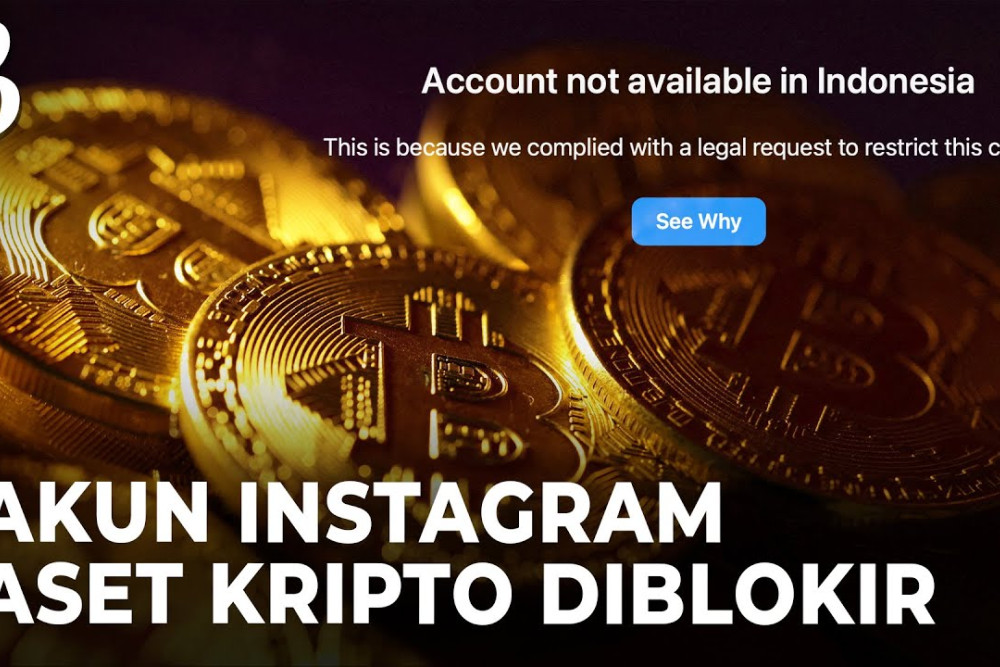  Kominfo Blokir Akun Instagram Perusahaan Aset Kripto