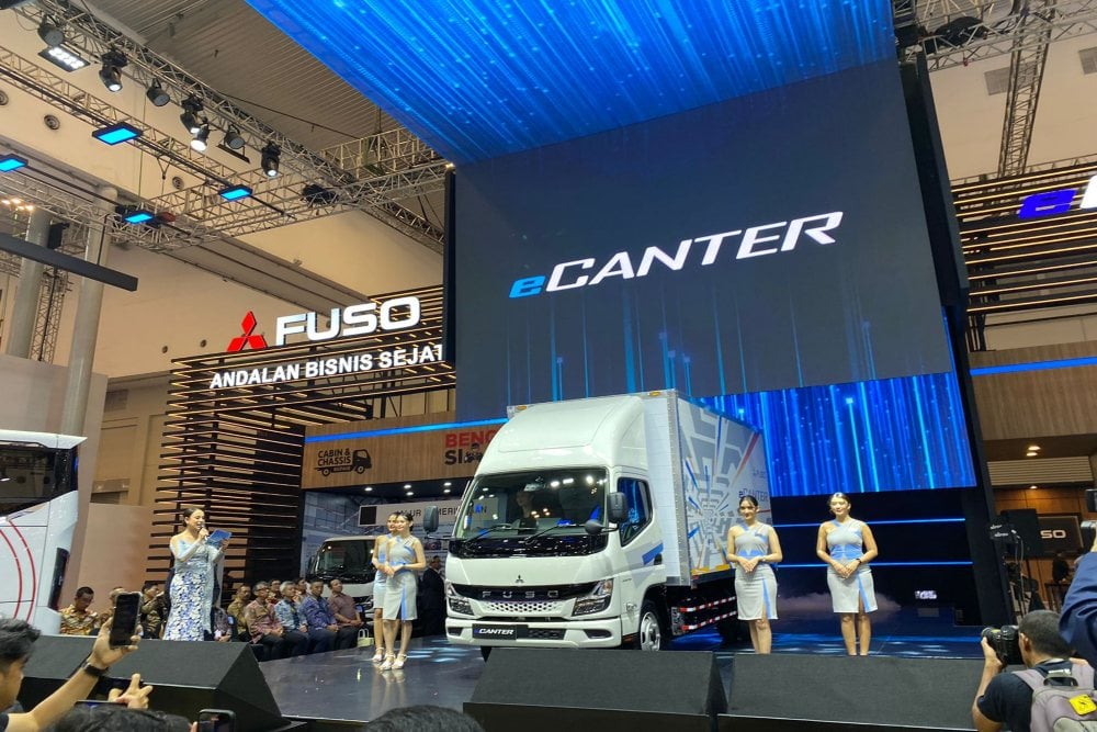  Mitsubishi Fuso Luncurkan Truk Listrik eCanter, Ini Spesifikasinya