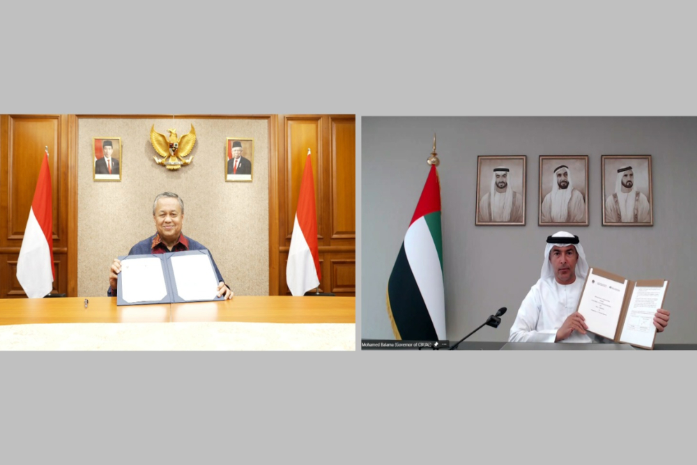  Tok! BI dan Bank Sentral Uni Emirat Arab Sepakat ‘Buang’ Dolar AS