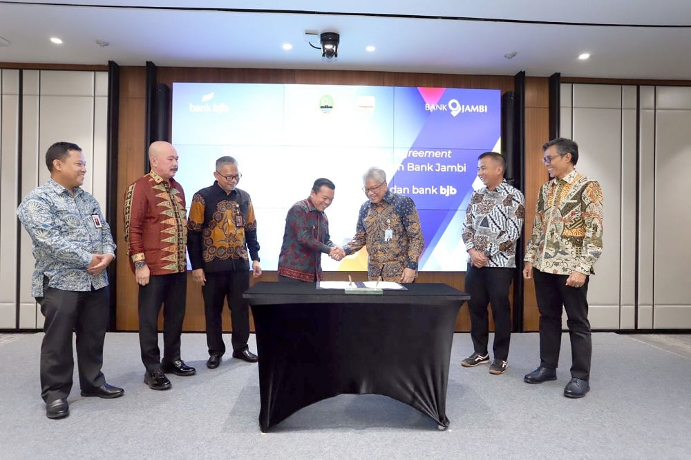  Bank Jambi Resmi Jadi Anggota KUB Bank BJB