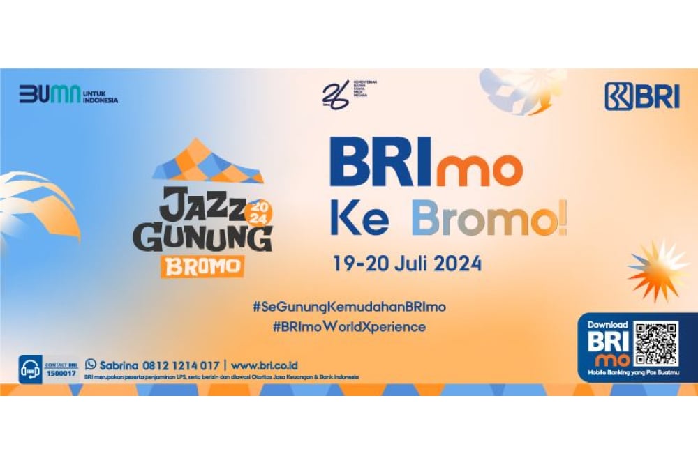  BRImo World Xperience Dukung Jazz Gunung Bromo, Cek Kemudahannya