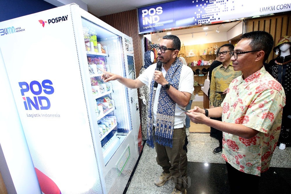  Peresmian Vending MAchine dan UMKM Corner Posind