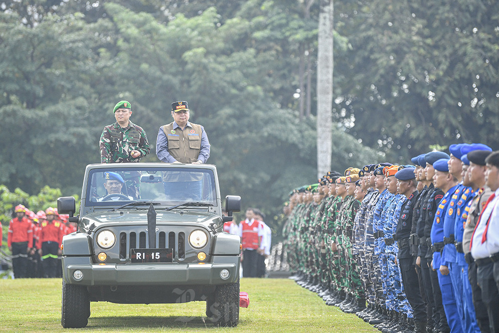  Apel dan Simulasi Penanggulangan Karhutla