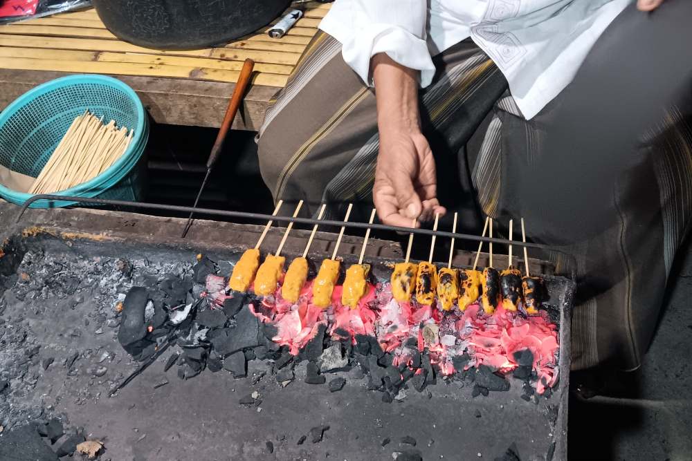  Jelajah Ekonomi Hijau : Berburu Sate Ikan Khas Tanjung Lombok Utara