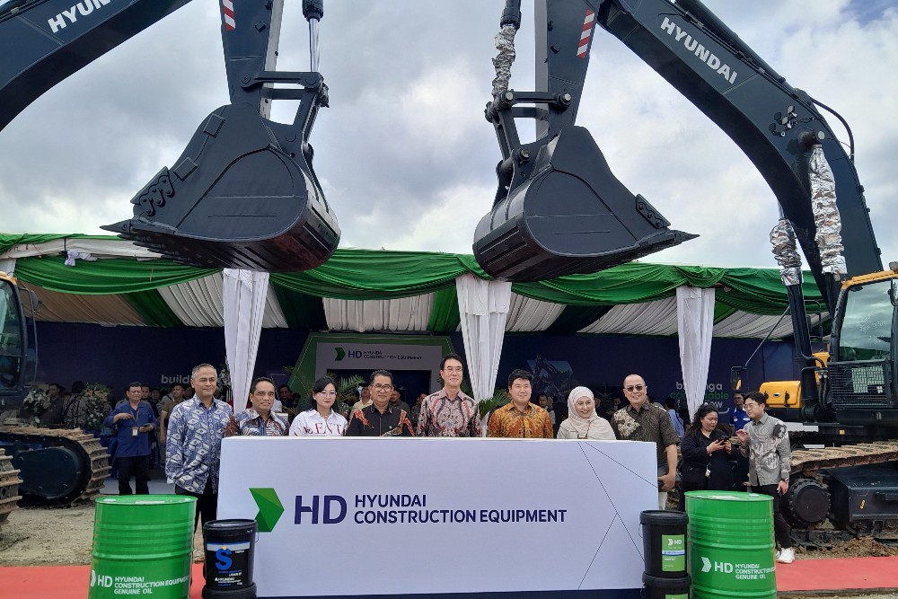  HD Hyundai Construction Equipment Mulai Ekspansi ke Balikpapan
