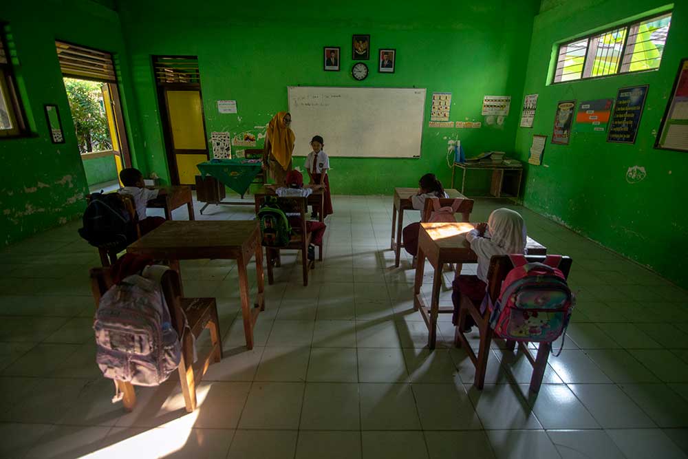  SD di Boyolali Jawa Tengah Hanya Mendapatkan Lima Murid Baru Pada Tahun Ajaran Baru Ini