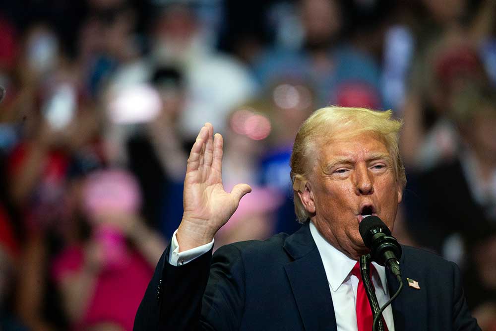  Donald Trump Siap Lahir Batin Lawan Kamala Harris di Pilpres AS 2024