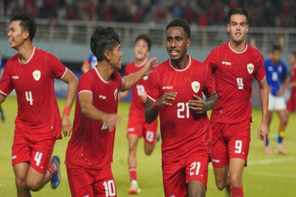  Indonesia vs Timor Leste: Garuda Muda Asah Skema Set-piece