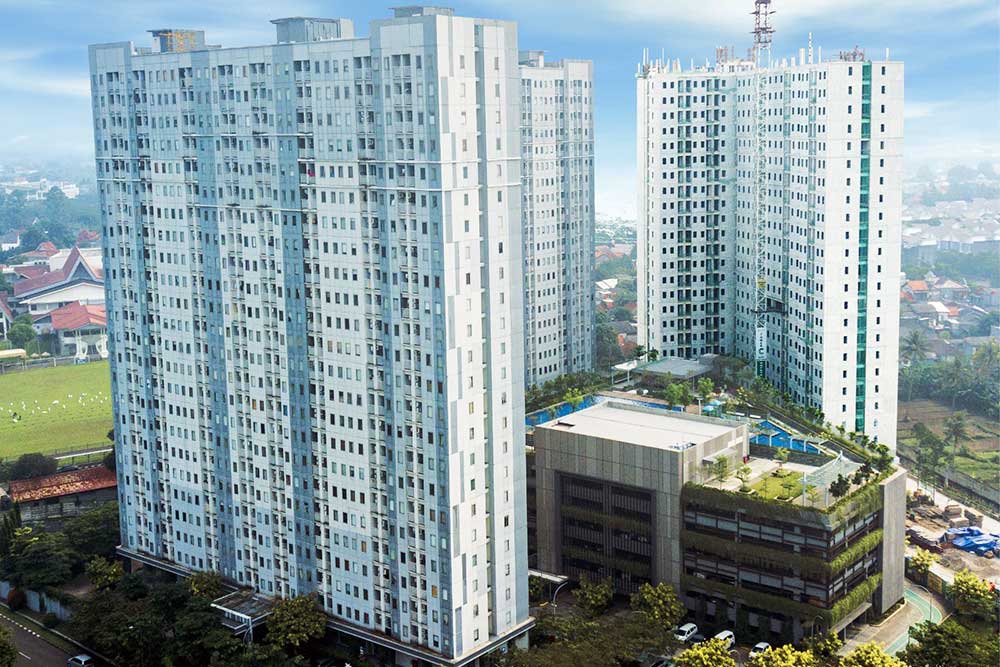 Apartemen Emerald Bintaro Gelar Topping Off Tower C