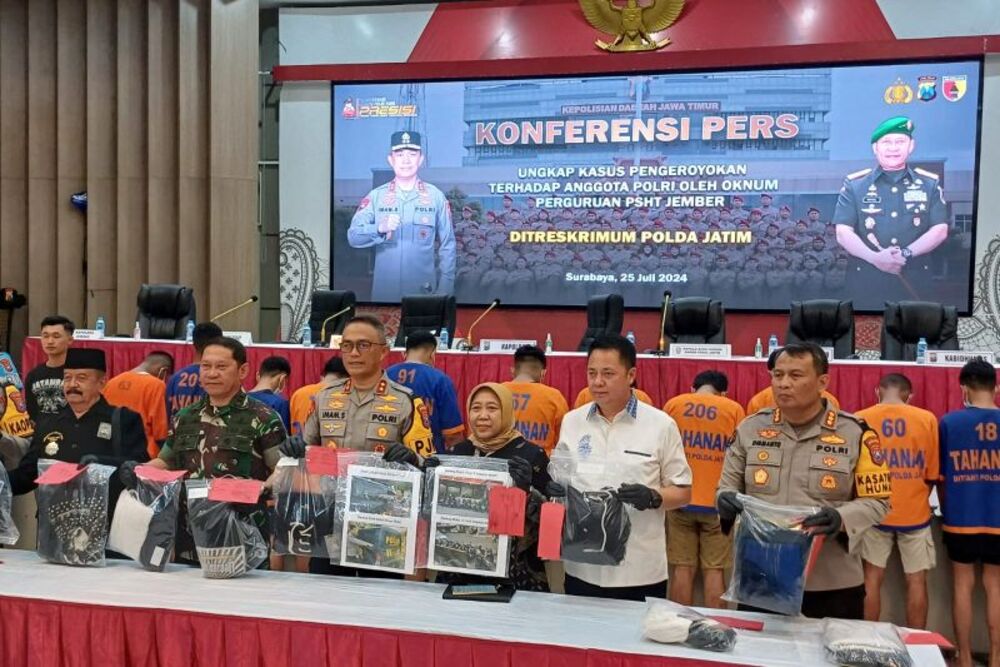  Penggeroyokan Polisi di Jember, 13 Anggota PSHT Jadi Tersangka