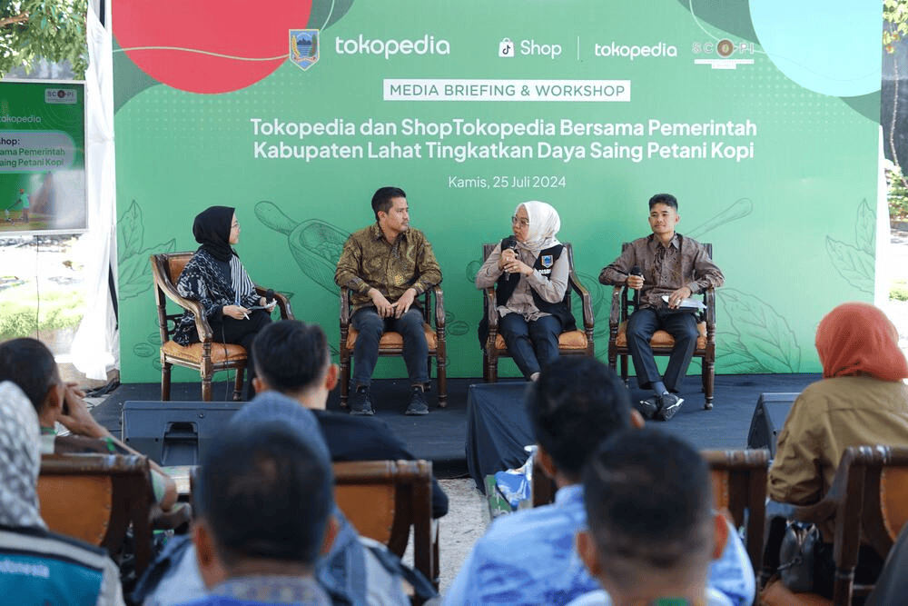  Tokopedia dan ShopTokopedia Gandeng Pemkab Lahat Gencarkan Pelatihan untuk 1.000 Petani Kopi
