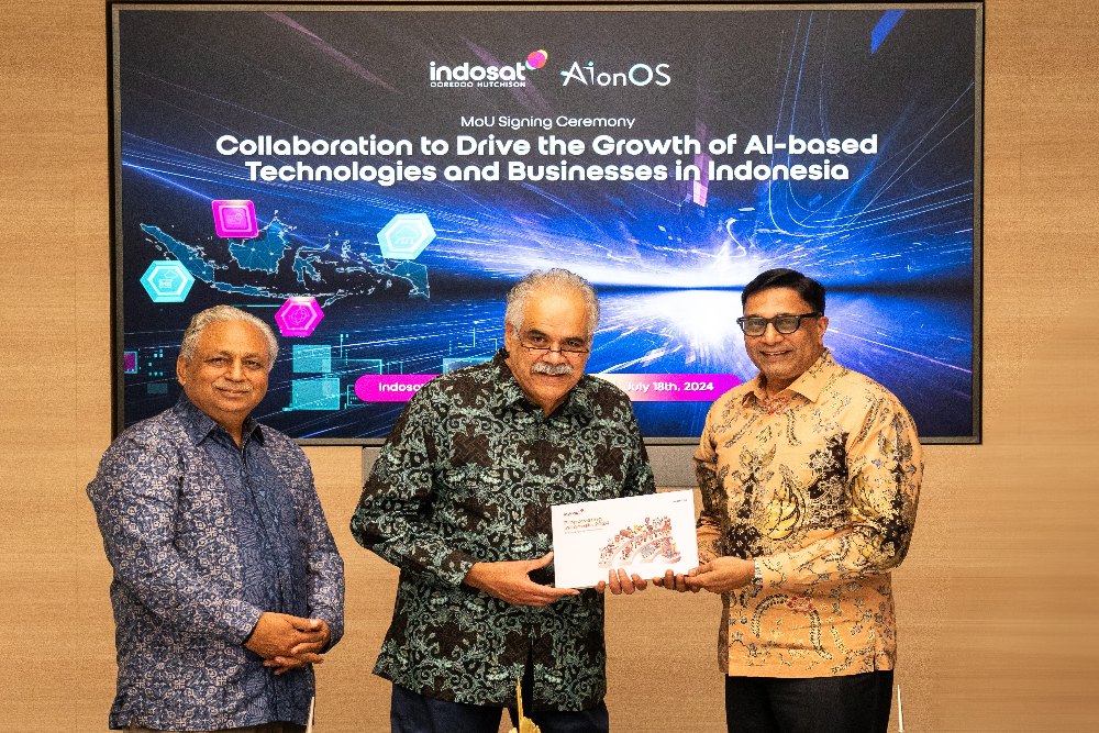  Indosat - AionOS Akselerasi Kedaulatan AI Indonesia, Hadirkan 3 Solusi Enterprise