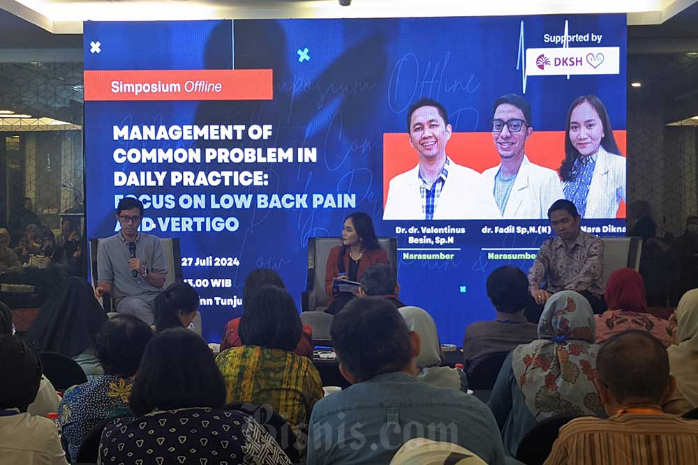  Sakit Nyeri Punggung Dan Vertigo Menjadi Pembahasan Dalam Simposium Offline Goes to Surabaya