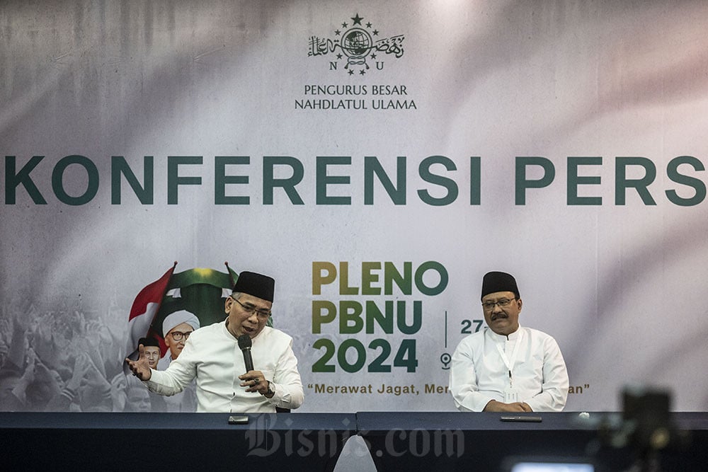  Konferensi Pers Hasil Rapat Pleno PBNU 2024