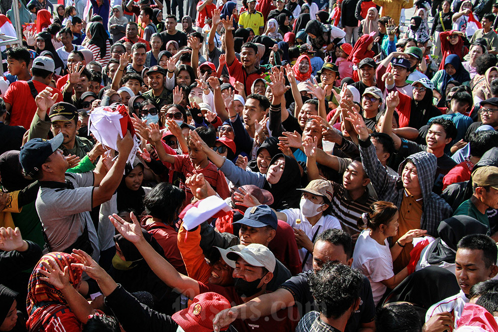  Gerakan Pembagian Bendera Merah Putih di Palangka Raya