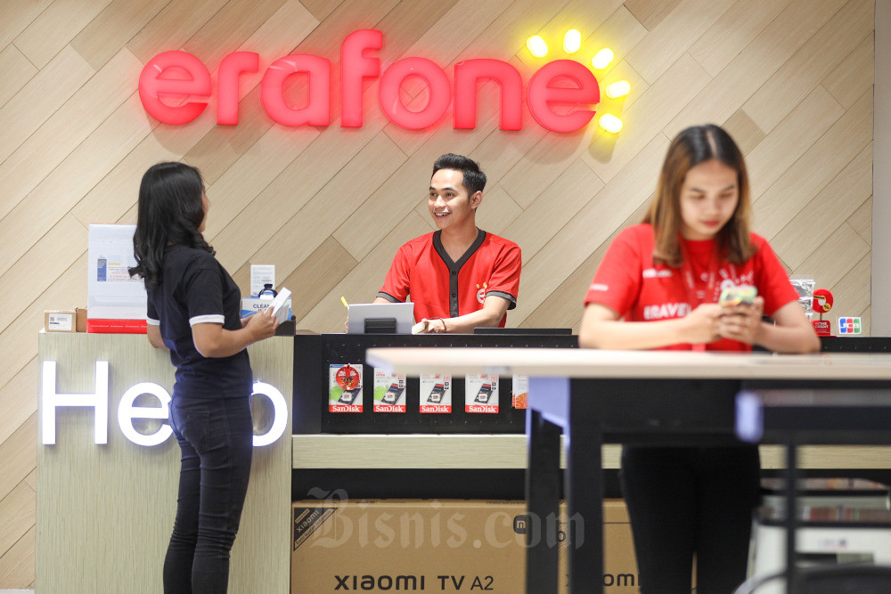  Penjualan Smartphone Moncer, Laba Erajaya (ERAA) Naik 14% jadi Rp523,57 Miliar