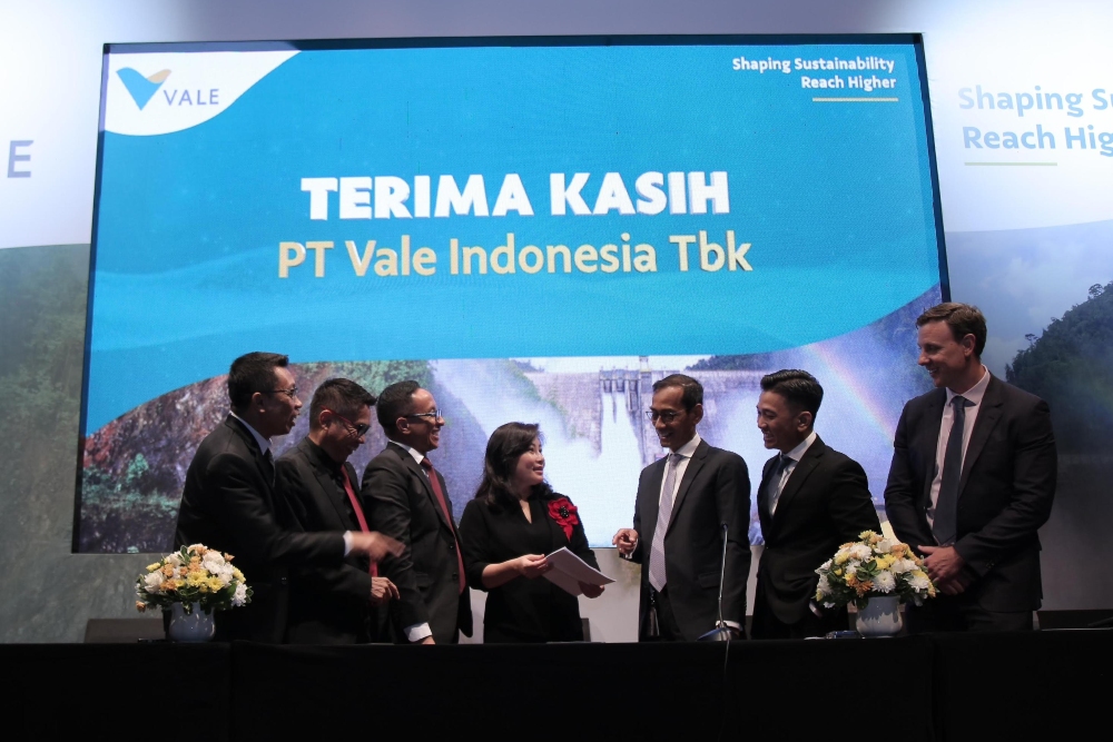  Vale Indonesia (INCO) Cetak Laba Bersih Rp611,26 Miliar Semester I/2024