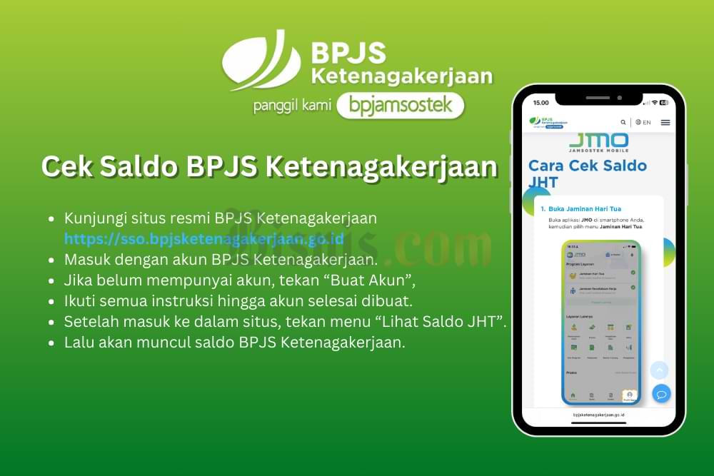  3 Cara Cek Saldo BPJS Ketenagakerjaan Online dan Offline