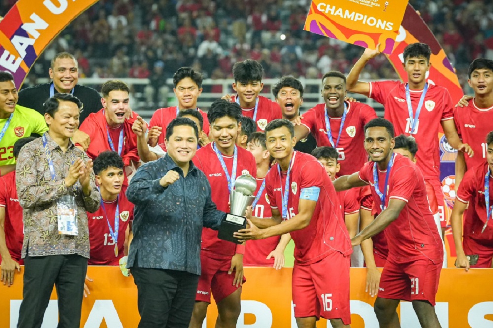  Erick Thohir Sebut Pelatih Timnas Indonesia Harus Bersaing demi Prestasi