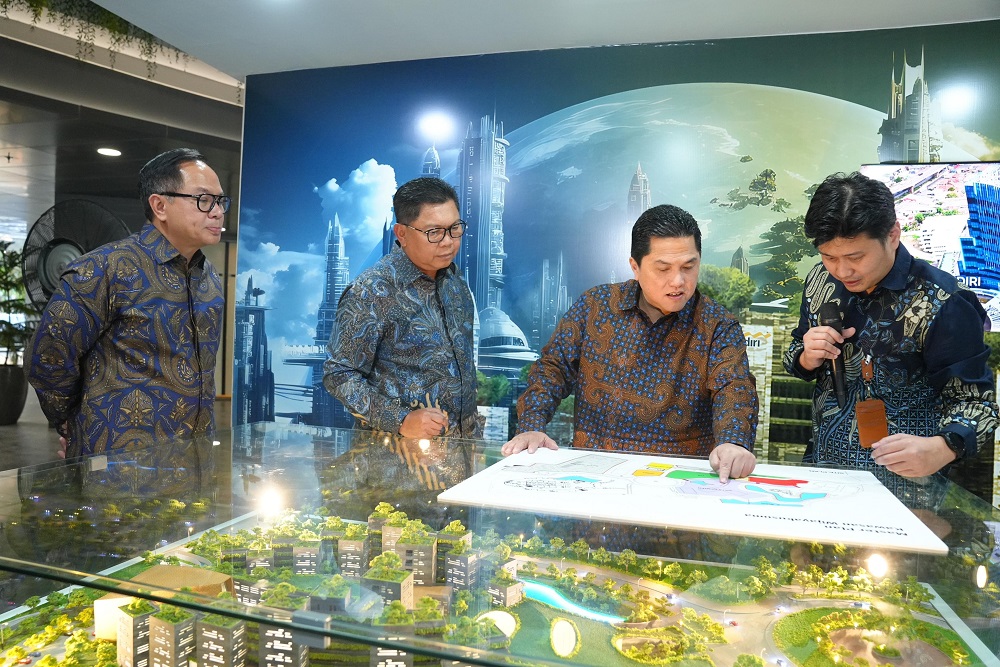  Resmikan Gedung Nawasena Mandiri, Erick Thohir Tekankan Pentingnya SDM