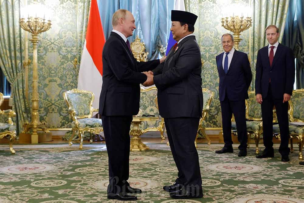  Prabowo Bertemu Putin