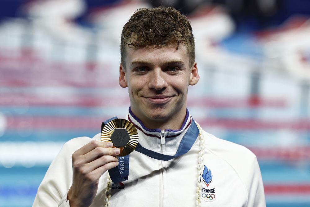  Perenang Prancis, Leon Marchand Bikin Rekor dan Sejarah Langka di Olimpiade Paris
