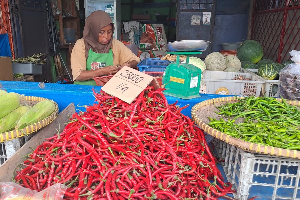  Sumut Deflasi 0,82% pada Juli 2024, Terdampak Harga Cabai Merah dan Bawang Merah