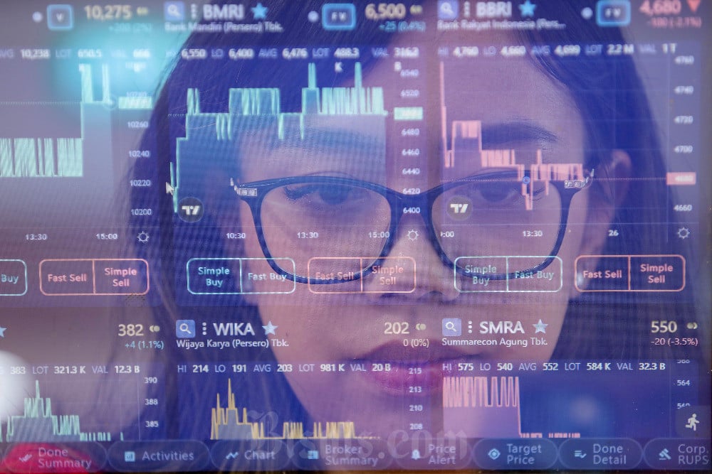  Indeks Bisnis-27 Ditutup Melemah, Saham AMRT, BBCA, hingga BRPT Pimpin Pelemahan