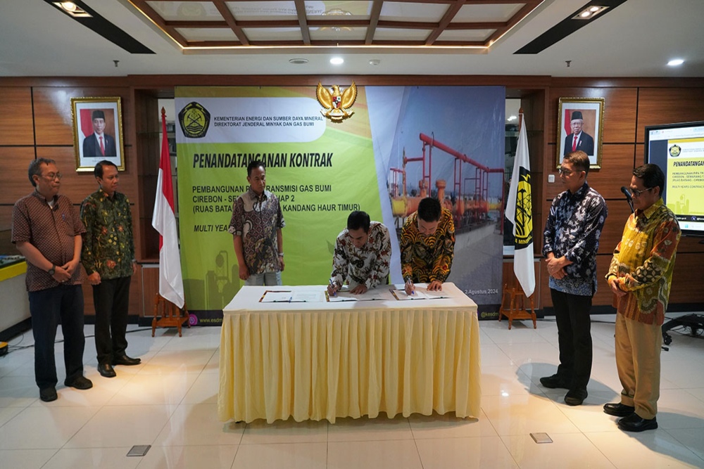  Kontrak PSN Pipa Gas Cisem II Rp2,8 Triliun Resmi Diteken, Siapa yang Garap?