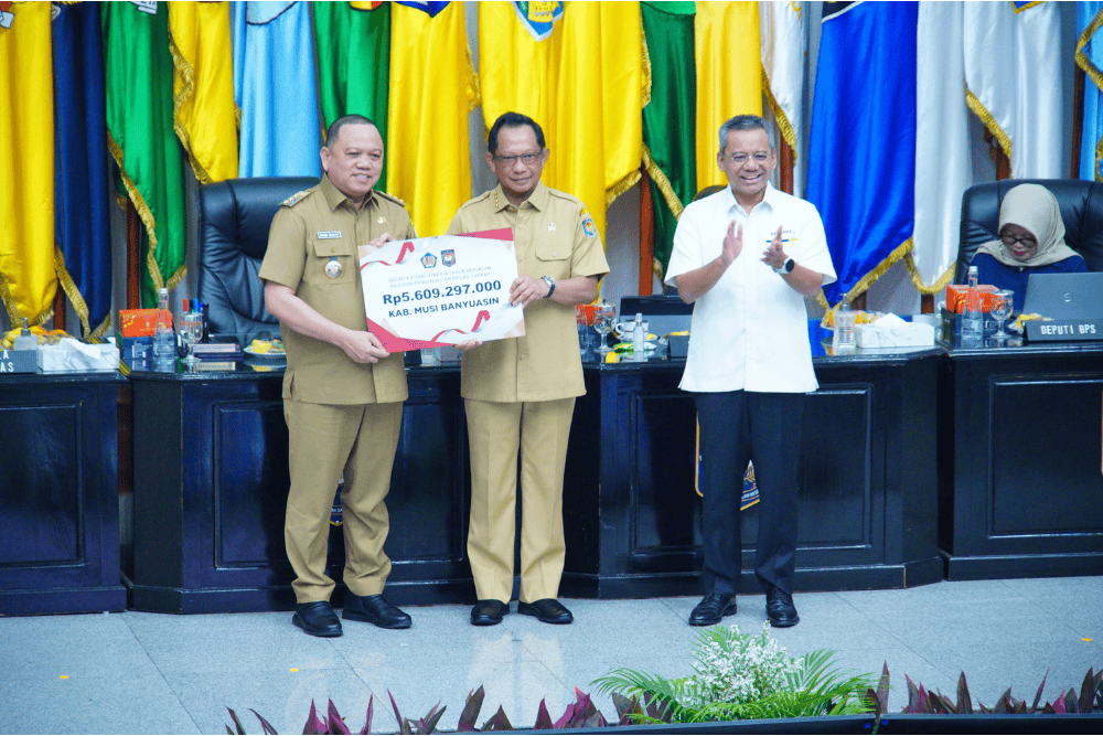  Mampu Kendalikan Inflasi, Pemkab Muba Terima Insentif Fiskal Rp5,6 Miliar