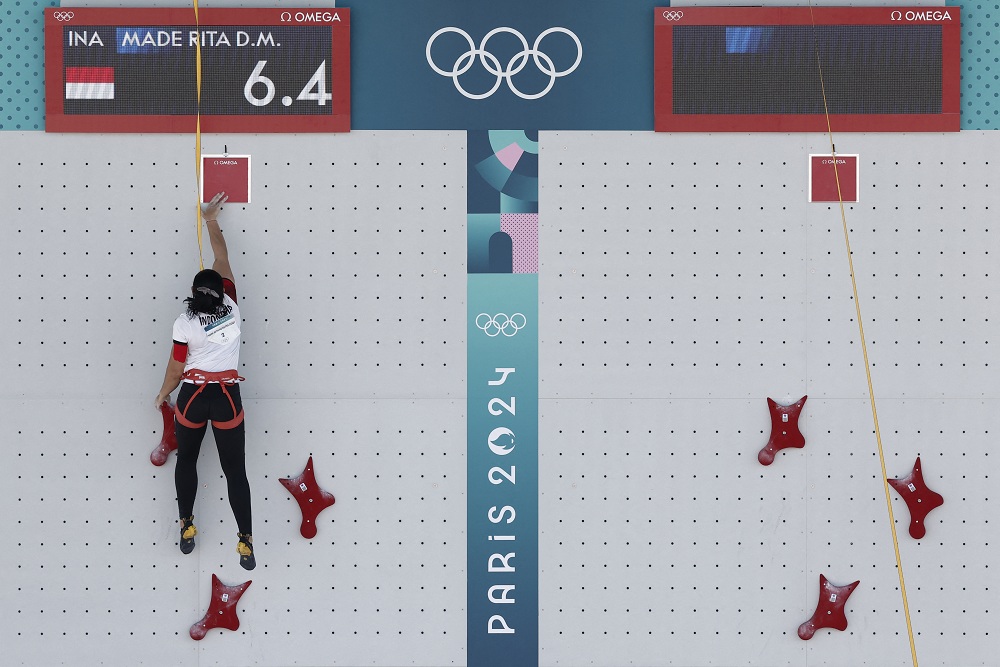  2 Atlet Panjat Tebing Indonesia Lolos Perempat Final Olimpiade Paris 2024