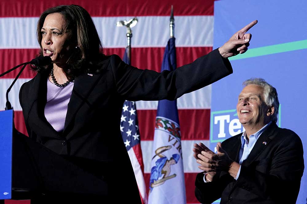  Resmi Gandeng Tim Walz dalam Pilpres AS, Ini Isi Pesan Kamala Harris