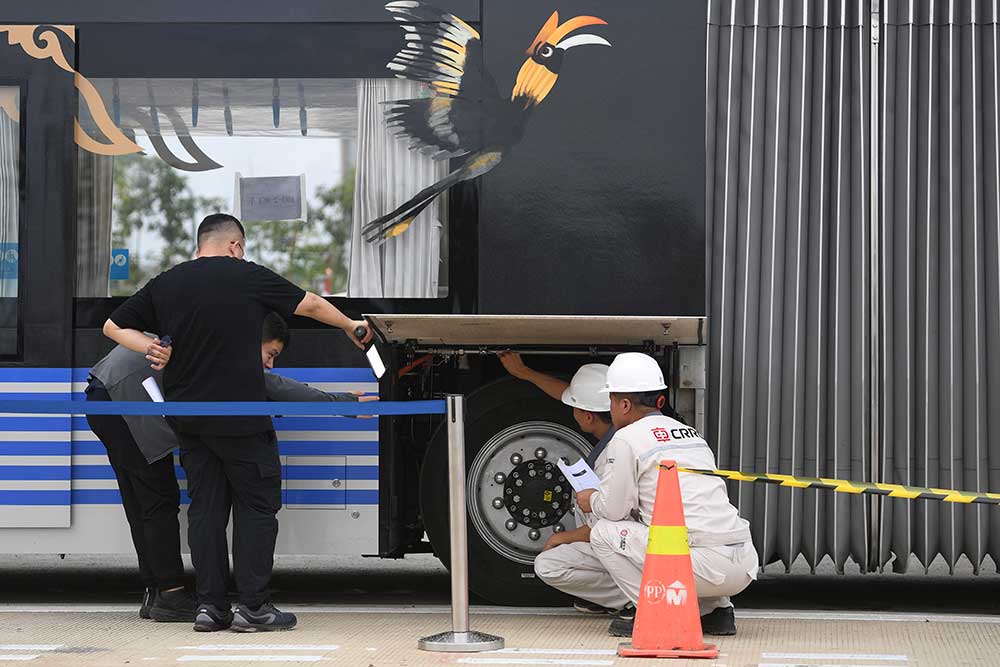  Uji Kelayakan Jalan Kereta Otonom di IKN Nusantara