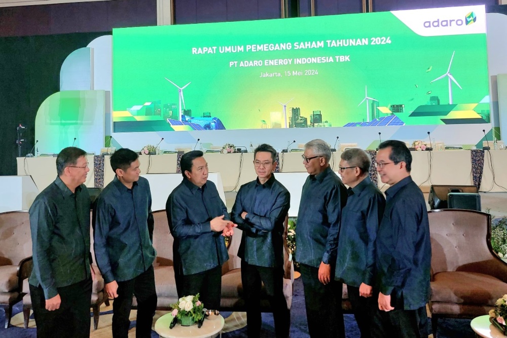  Adaro Energy (ADRO) Cetak Produksi Batu Bara 35,74 Juta Ton Semester I/2024