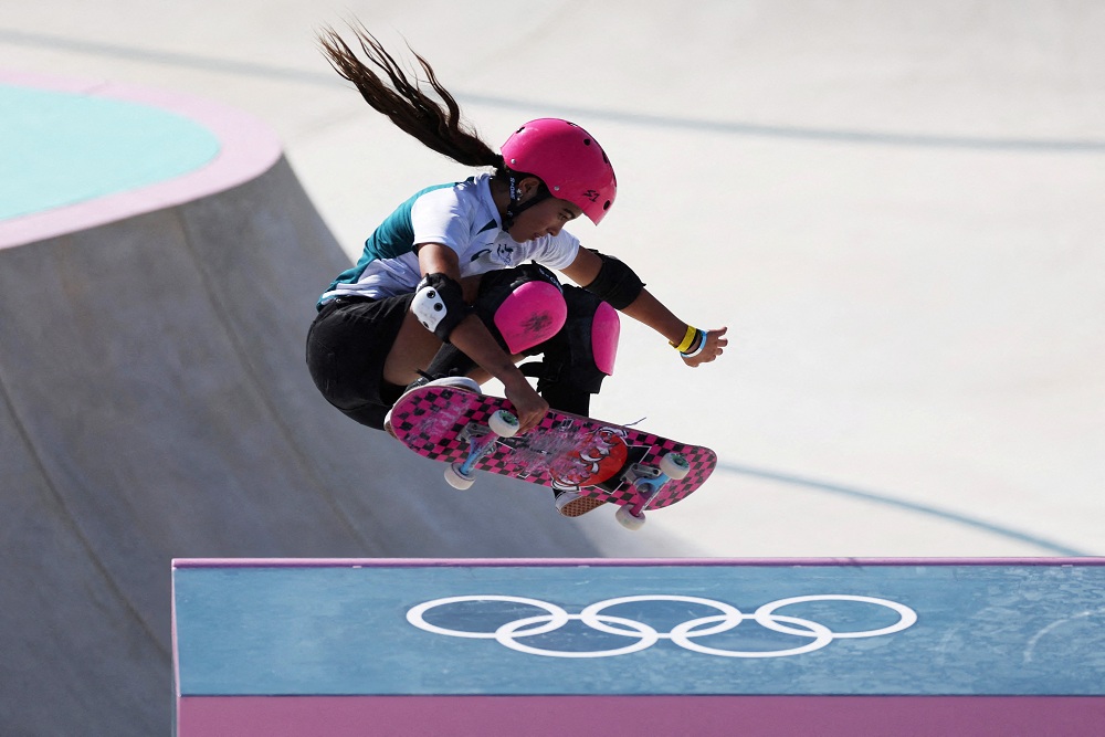  Baru 14 Tahun, Arisa Trew Jadi Peraih Medali Emas Termuda di Olimpiade 2024