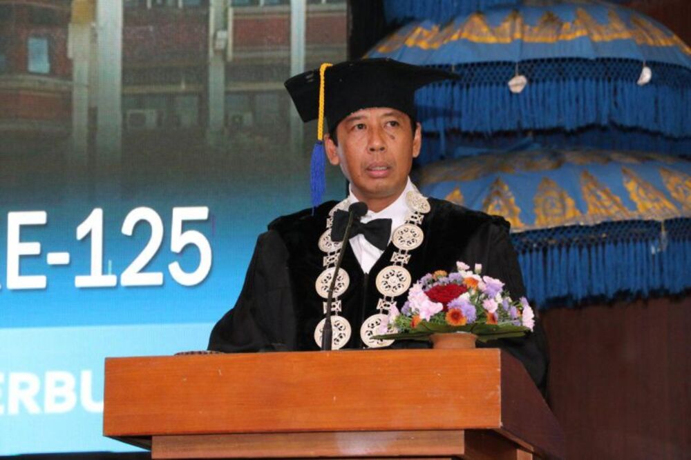 Mantan Rektor Universitas Udayana (Unud) Prof Dr  Ir I Nyoman Gde Antara MEng, IPU semasa hidupnya./Antara-Universitas Udayana.