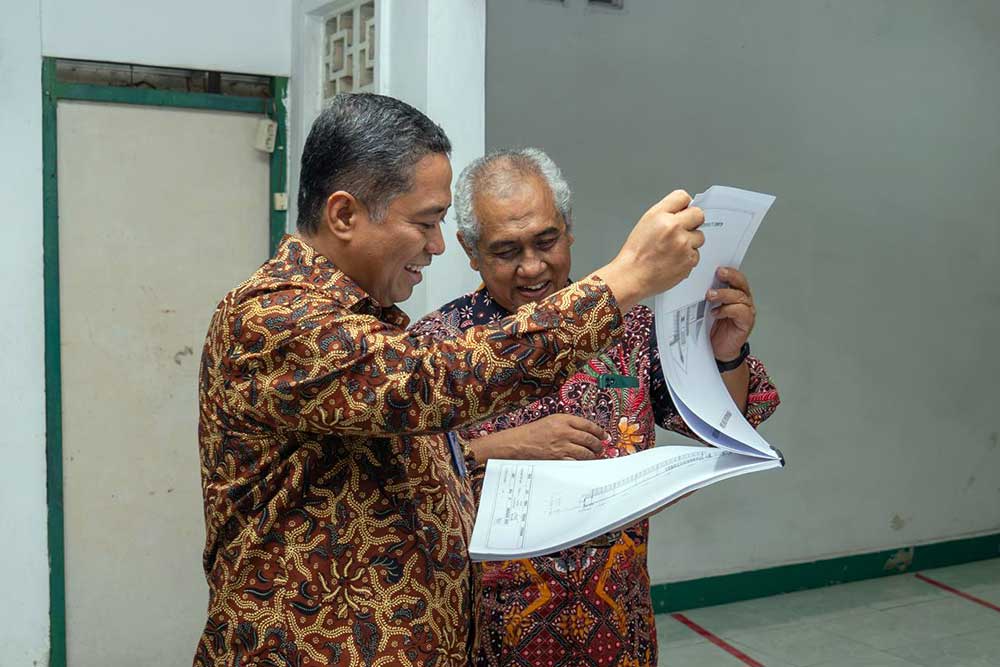 BTN Bantu Renovasi Masjid KH Ahmad Dahlan