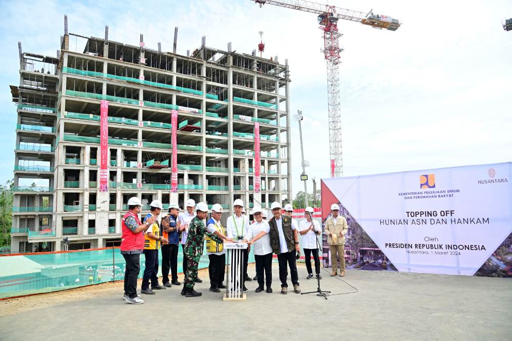  Jelang 17 Agustus, 12 Rusun ASN di IKN Segera Rampung