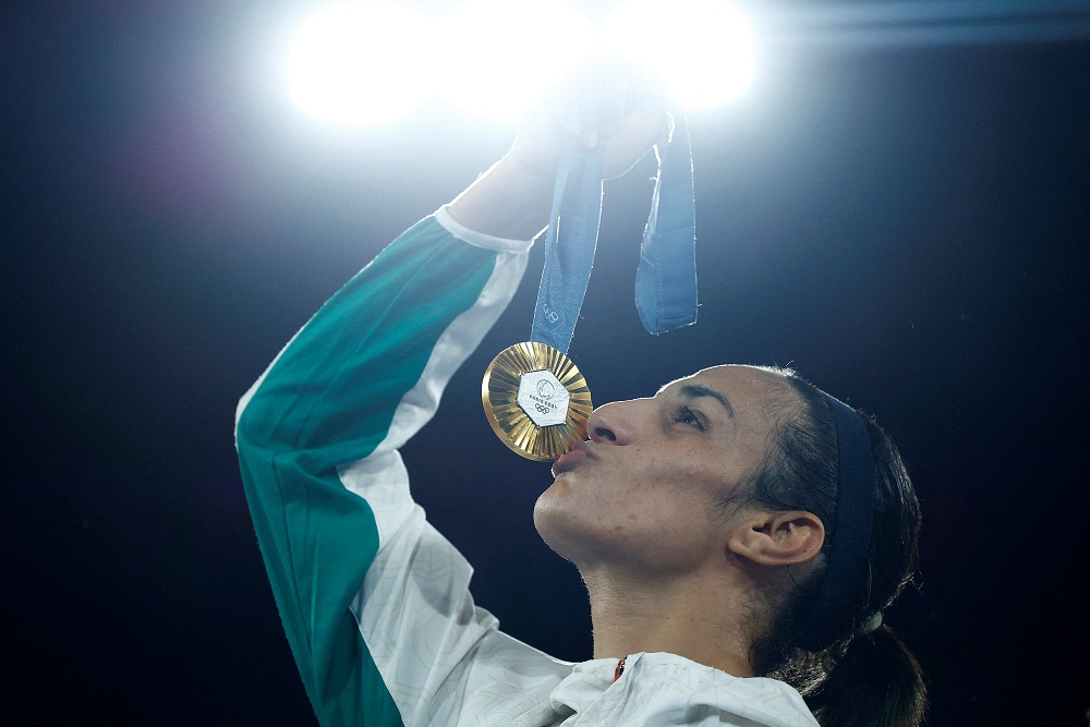  Imane Khelif Sabet Medali Emas Olimpiade 2024, Atlet Renang AS Protes Keras