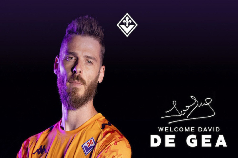  Setahun Menganggur, David De Gea Resmi Gabung Fiorentina